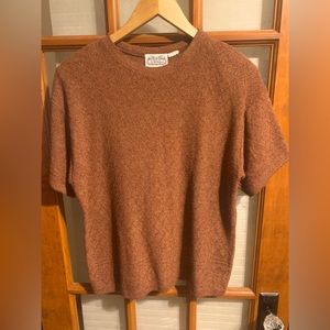 The Villager vintage short sleeve sweater